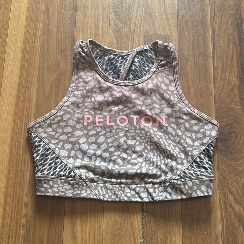 Peloton Animal Print Sports Bra